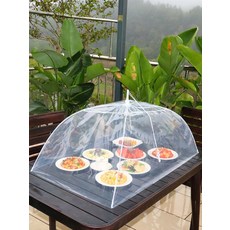그릇덮개 투명 사각형 음식덮개 대형 상커버 주방용 먼지방지 식탁커버 보온 보관함 가정용 뷔페용 플라스틱 커버, 1개, 70x70CM 사각형 플라스틱 방진