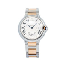 까르띠에 중고 발롱 블루 데이트 윈도우 36mm 시계