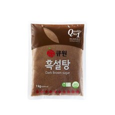 삼양사 큐원 흑설탕 1kg, 1개