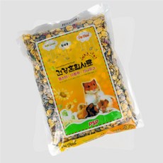 소동물간식 햄스터 다람쥐 알곡 영양 혼합 사료 쓱템, 1개