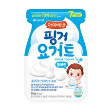 아이배냇 핑거 요거트, 플레인, 20g, 24개