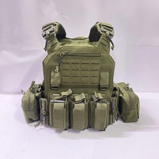G01升級版快拆戰術背心 6094 多功能馬甲 適用於 真人CS軍迷