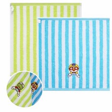 어린이집 손수건 유치원 고리수건 개인 뽀로로, 1개