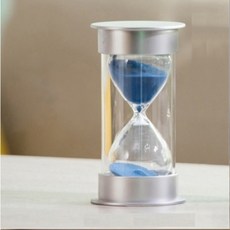 Millius室內裝飾沙漏 30分鐘, 30分鐘藍色