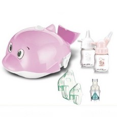 네블라이저 다기능 가정용 미니돌핀 핑크 코세척 기능, 1개