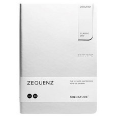 지퀀스 타임밸류 360 모눈종이 슬림 노트 A5 L 100매입, 화이트, 1개