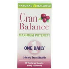 Natural Balance 自然平衡 蔓越莓平衡調理素食膠囊, 30顆, 1盒