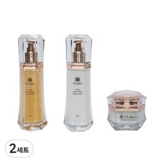 끌레드벨 럭셔리 골드 리프팅 기초풀세트 스킨+로션+크림 [홈쇼핑동일최신상], 2세트