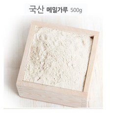 강원도 봉평메밀 국산 메밀가루 500g, 1개