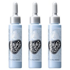 MAJOLICA MAJORCA 戀愛魔鏡冷感毛孔隱形妝前乳 15ml, 3個, 單色