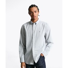 타미힐피거 Tommy Hilfiger [Regular fit] 포플린 미니 타탄 셔츠 (T12F7WSH150MT10MT) T12F7WSH150MT10MT 114692