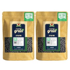 파인드네이처 25년산 국산 유기농 햇 잡곡 흑미쌀 흑미 1kg, 2개