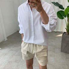 Street J 素色長袖襯衫