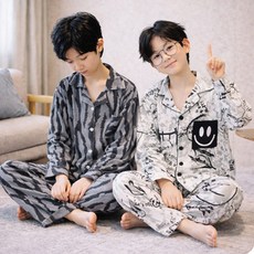 남아여아 카라 잠옷세트