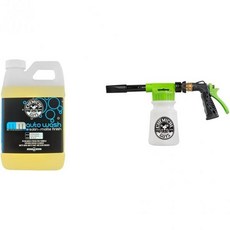 케미컬 가이즈 CWS 995 64FBB 폼 블래스터 번들 - 세심한 매트 세차 비누 64온스 ACC 326 토크 6 워시 건 정원 호스와 함께 작동 2개 품목, SOAP + ACC_326, 64 oz