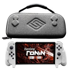 Satisfye ZenGrip Ronin White Slim Bundle Accessories Compatible with Nintendo Switch & OLED - Whi, Satisfye ZenGrip Ronin White S