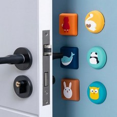 도어 쿠션 보호대 가드 문담힘 문콕방지 실리콘 범퍼 6종 M11006, 1개, 타입_고래