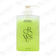 그로우어스 알게 테라피 미네랄 샴푸, 500g, 1개