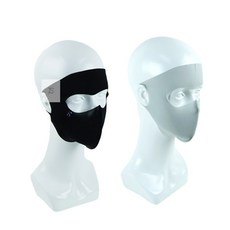 토탈셀링 자외선 차단 마스크 골프자외선마스크, 블랙