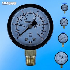 1560번 압력게이지 50mm 10k (1.0mpa)일반 압력계 / 소방 압력게이지 / 펌프 / 기관실 / 메이커제품, 1개