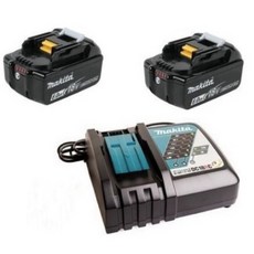 198122-9 電池組 DC18RC*1 BL1860B*2, 1個