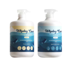 Whaley Care 兒童3合1沐浴洗髮潤髮乳, 1個, 1000ml