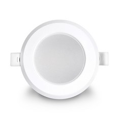 번개표 3인치 6W 다운라이트/매입등, 6개, 주광색(흰색빛)