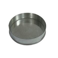 [재고확보 당일출고] 환기자재 덕트 함석 마감캡 직관용캡 75 100 125 150 200 직관마개, 1개