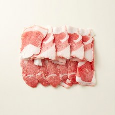 국내산 소고기 차돌박이 캠핑 우삼겹, 1개, 250g