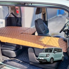 카빛나 레이 1인용 평탄화 차박매트 순정 더뉴 EV 3단 접이식 17mm스펀지, 라이트그레이, 1인차박/ 6:4시트(스펀지18mm)