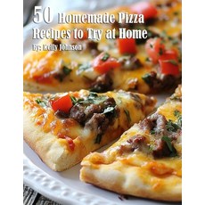 (영문도서) 50 Homemade Pizza Recipes to Try at Home Paperback, Marick Booster, English, 9798330571789