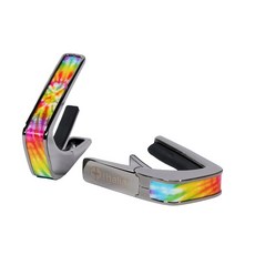 Thalia Capo 吉他移調夾 黑鍍鉻 迷幻渲染珠貝 Pearl Tie-Dye 鑲嵌裝飾, 1個