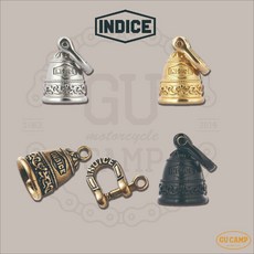 GU CAMP 騎士部品 INDICE BRASS Ride Guardian Bell 守護鈴 四色, 1個, 銀色