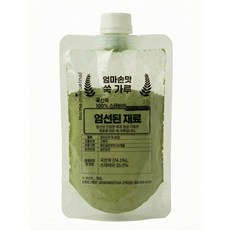 참쑥가루 국산 100% 간편 쉐이크 파우치 당제로 스테비아로 달고맛있게먹자, 3개, 27g