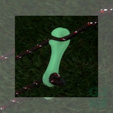 지투앤샵 텐트 야광 스토퍼 1P 로프스토퍼, 1개