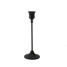 촛대 홀더 키트 황동 골드 웨딩 테이블 장식 스탠드 파티 식사, 색상: 9. 1pc-black-M, 1개