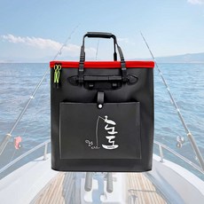 대용량 크릴백 살림통 42cm 삐꾸통 접이식 낚시통 낚시두레박 조과통 낚시백