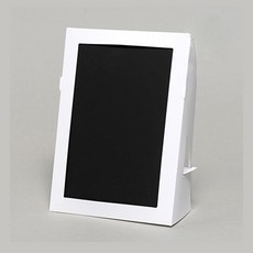 민화샵 스크래치 페이퍼 만들기 DIY 종이액자 세로 블랙 드로잉 미술 교구 1개입