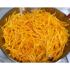 늙은 맷돌 호박채 손질 호박전 호박죽 누런 호박 간식 별미, 2개, 300g