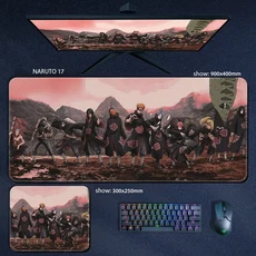 나루토 마우스 패드 애니메이션 게임 2차원 크리 에이 티브 데스크 키보드 맞춤형 만화 도매, 02 800X300X3, 11 NARUTO-17