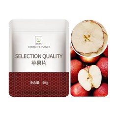 설탕을 첨가하지 않은 물에 담가둔 미치겐 타니모토 건조 파파야 조각 신선한 건조 과일 파인애플과 배 조각으로 과일차를 마신다, 사과 40g, 1개