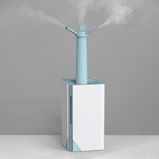 YINUO 대용량 초음파 가습기 탁상용 사무실 무소음 무드등 가습기 6L, 스카이
