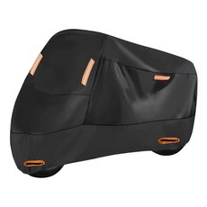 ARZ 300D加厚機車罩 防雨防曬防刮 耐磨牛津布, 黑色