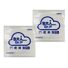 Dr. P 包大人 乾爽型替換式尿片 加寬速吸, FREE(onesize), 2箱, 336片