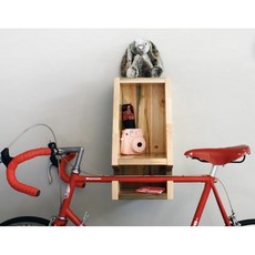 運動收納哥 壁掛式 bookbike單車掛架 牆壁式腳踏車掛架 公路車車架 書架, 1個