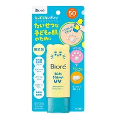 비오레 키즈 스탬프 UV 선크림 고양이 발바닥 모양, 1개, 70g