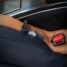 무지개샵 차량 사이드 틈새 커버 쿠션 차량용틈새쿠션, 블랙