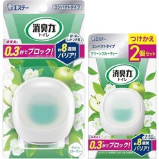 ST雞仔牌 超持久瞬間消臭芳香劑 (廁所/浴室/儲物間專用), 1個, 單個-青蘋果香（綠色）