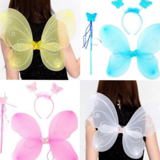 천사날개 나비 요술봉 요정 코스튬 머리띠 공주 어깨 파티