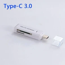 2-in-1 다기능 타입 C 3.0 카드 리더기 TF 메모리 USB 플래시 드라이브 어댑터 (PC 노트북용), 03 A2